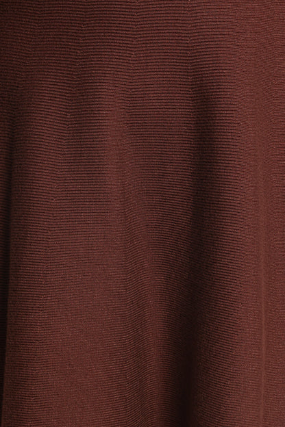 Gigi Long Sleeve Mini Dress - Brown
