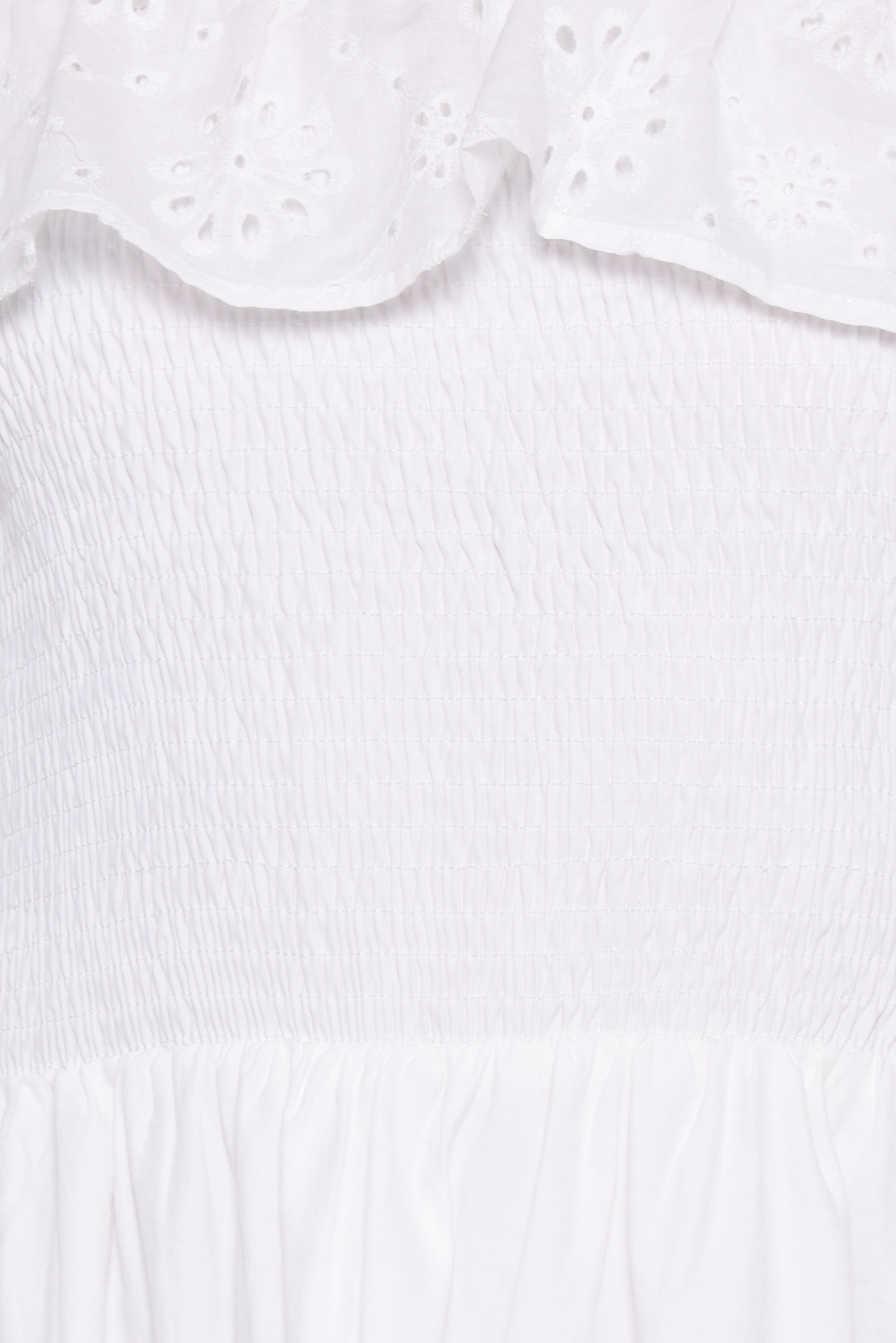 Gilbert Strapless Maxi Dress - White