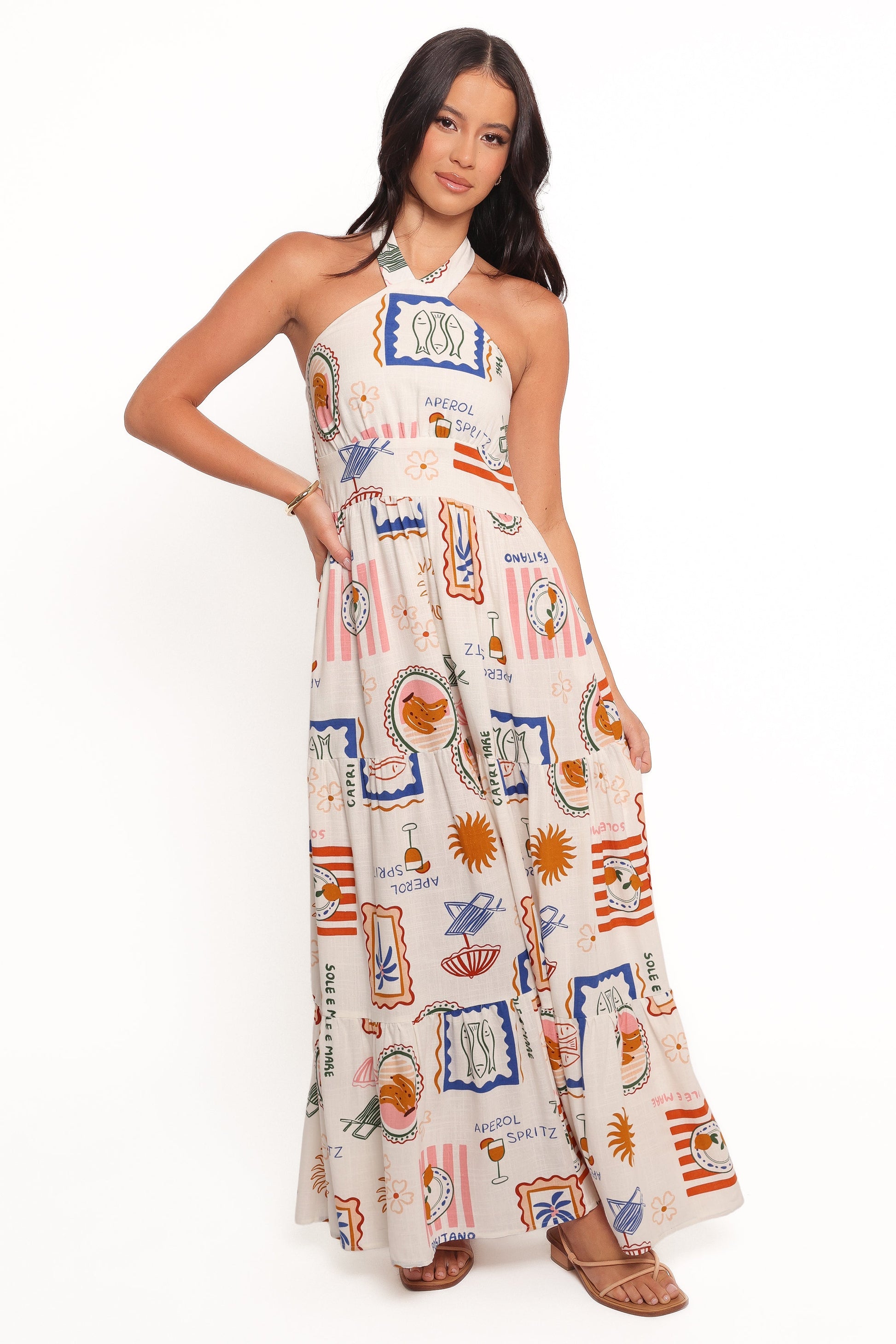Jelena Maxi Dress - Ocean Oasis