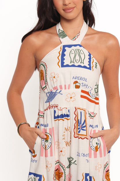 Jelena Maxi Dress - Ocean Oasis