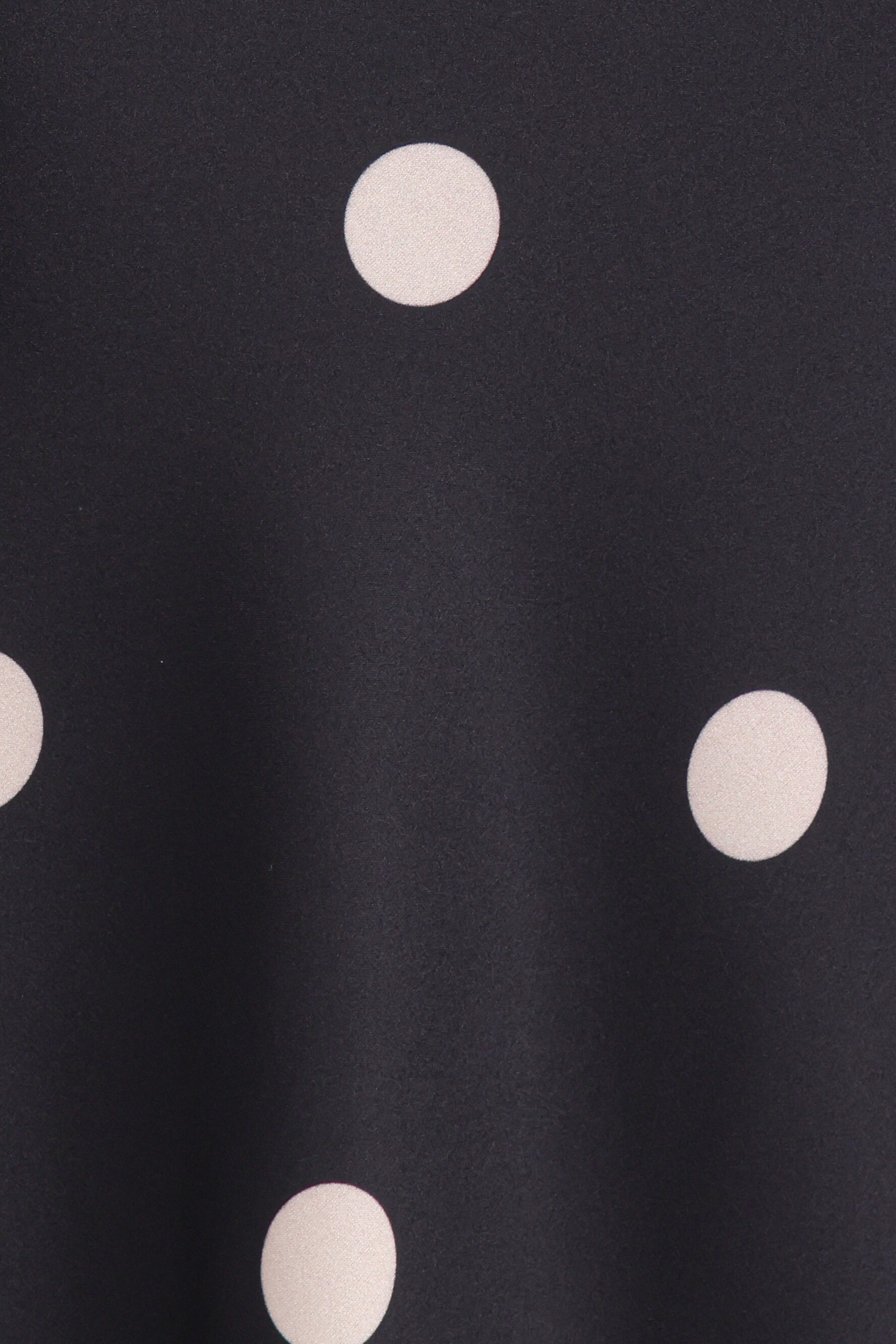 Jutta Strapless Maxi Dress - Black Polka Dot