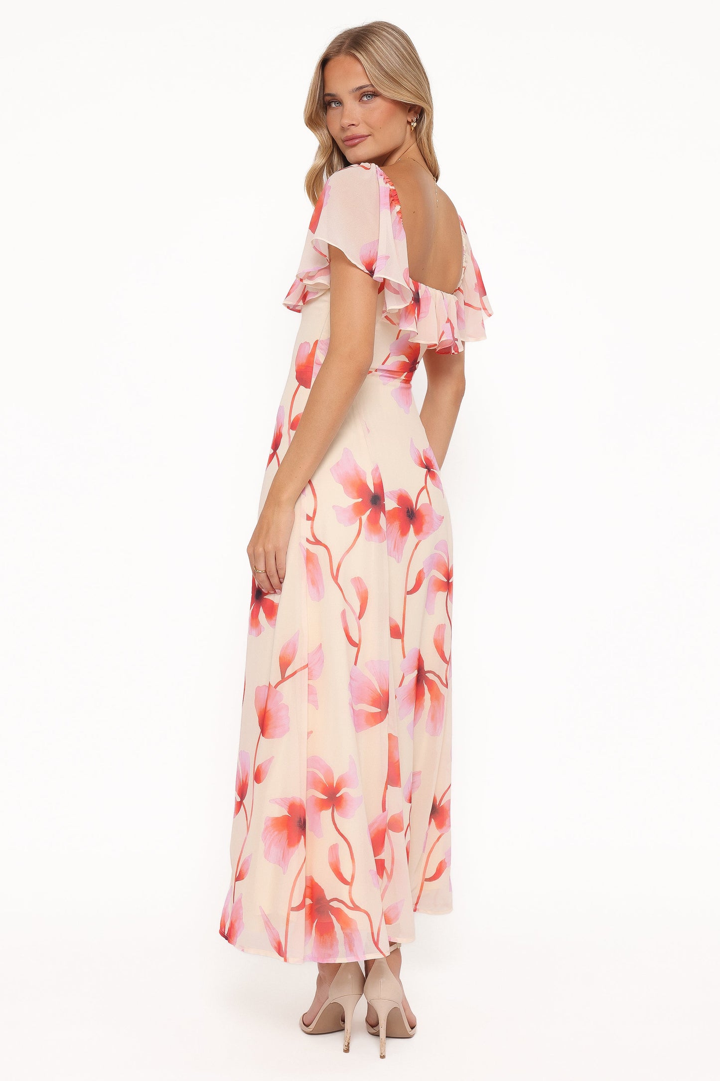 Kamie Maxi Dress - Pink Floral
