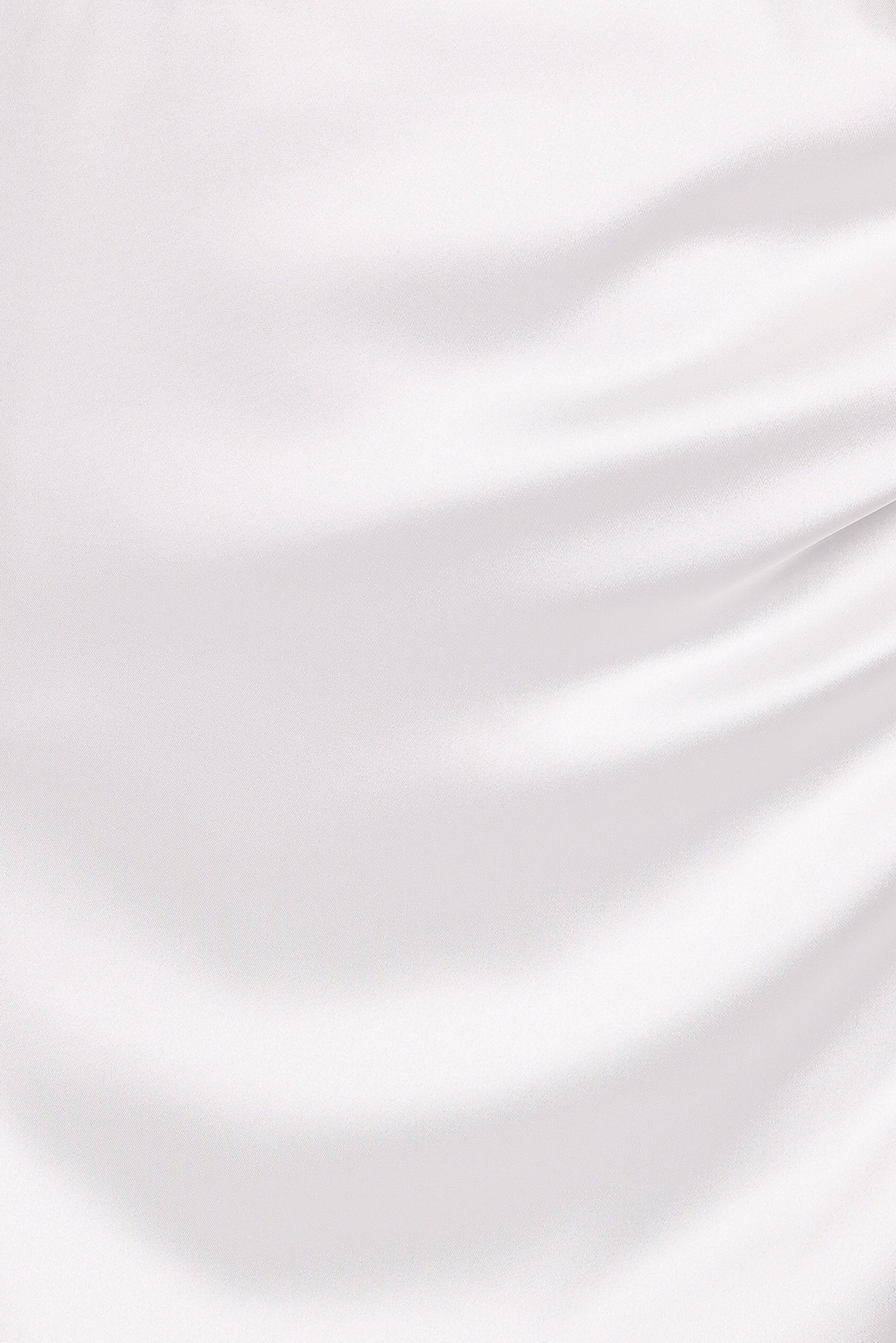 Kara Strapless Maxi Dress - White