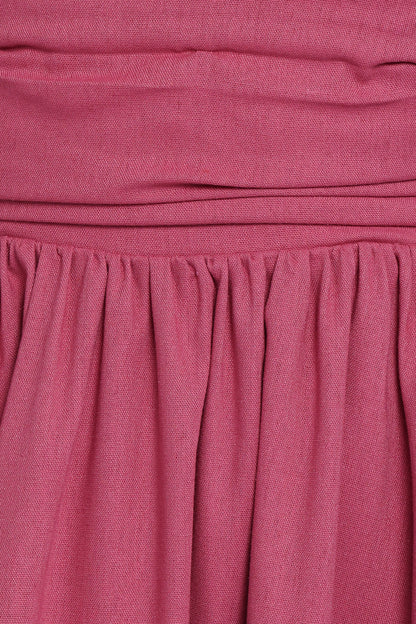 Kayt Strapless Dress - Petal Pink