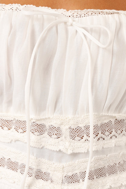 Keely Mini Dress - Off White