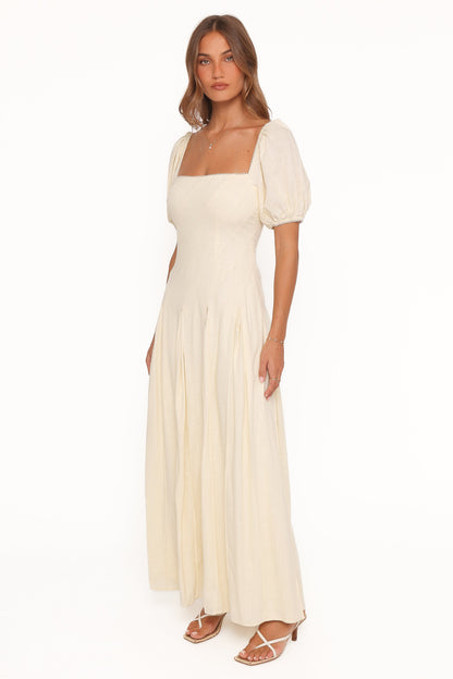 Kinlee Maxi Dress - Butter Yellow