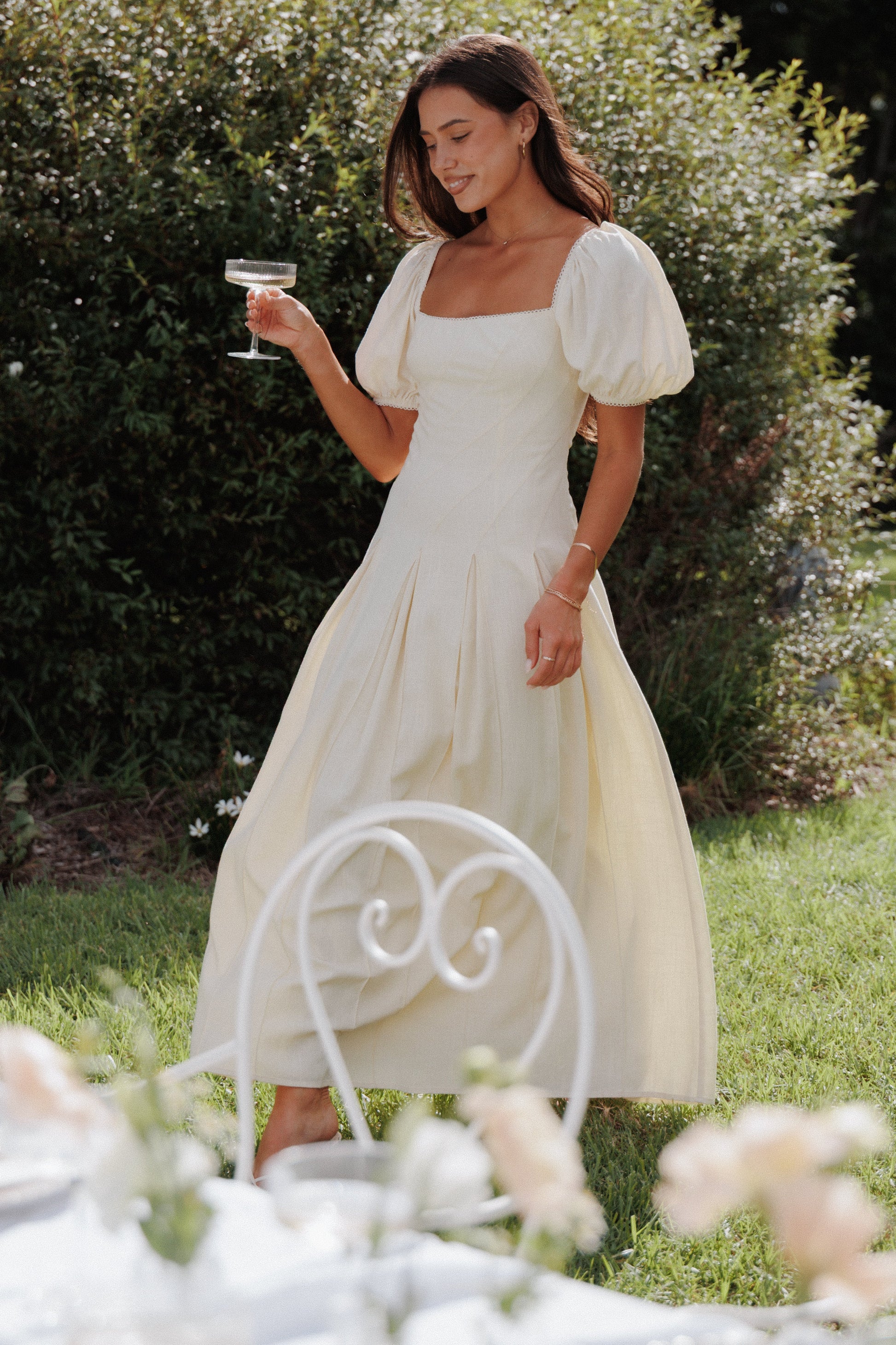 Kinlee Maxi Dress - Butter Yellow