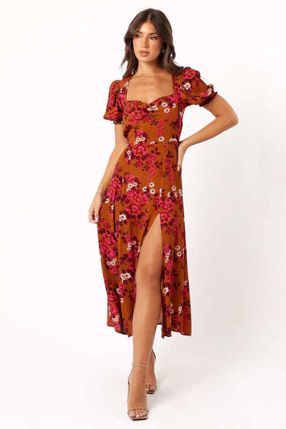 Kirby Midi Dress - Vintage Garden