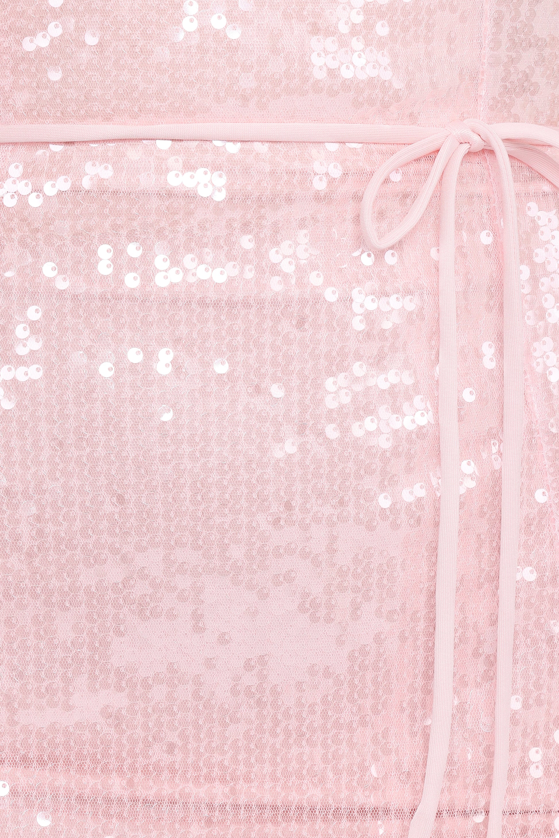 Liliane Maxi Dress - Pink Sequin