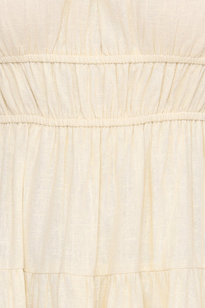 Linda Midi Dress - Butter Yellow