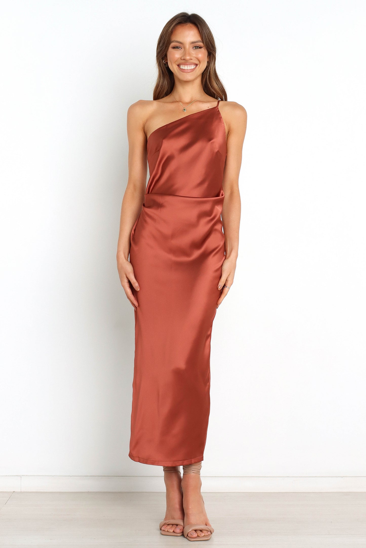 Luella Dress - Rust
