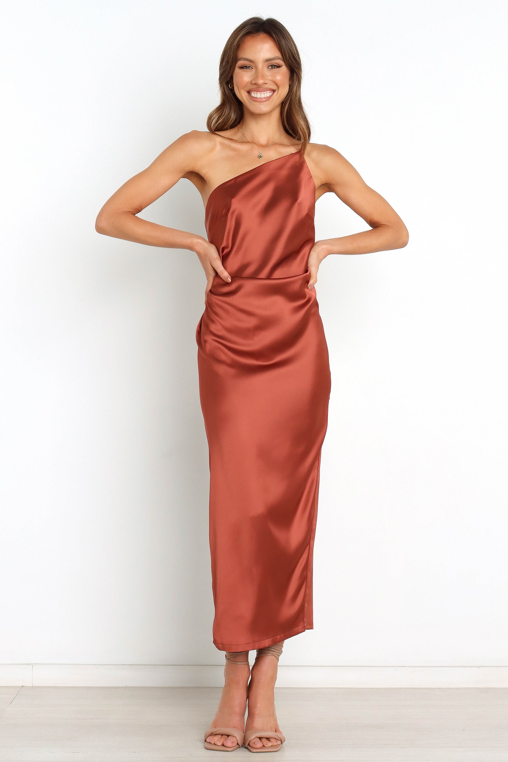 Luella Dress - Rust