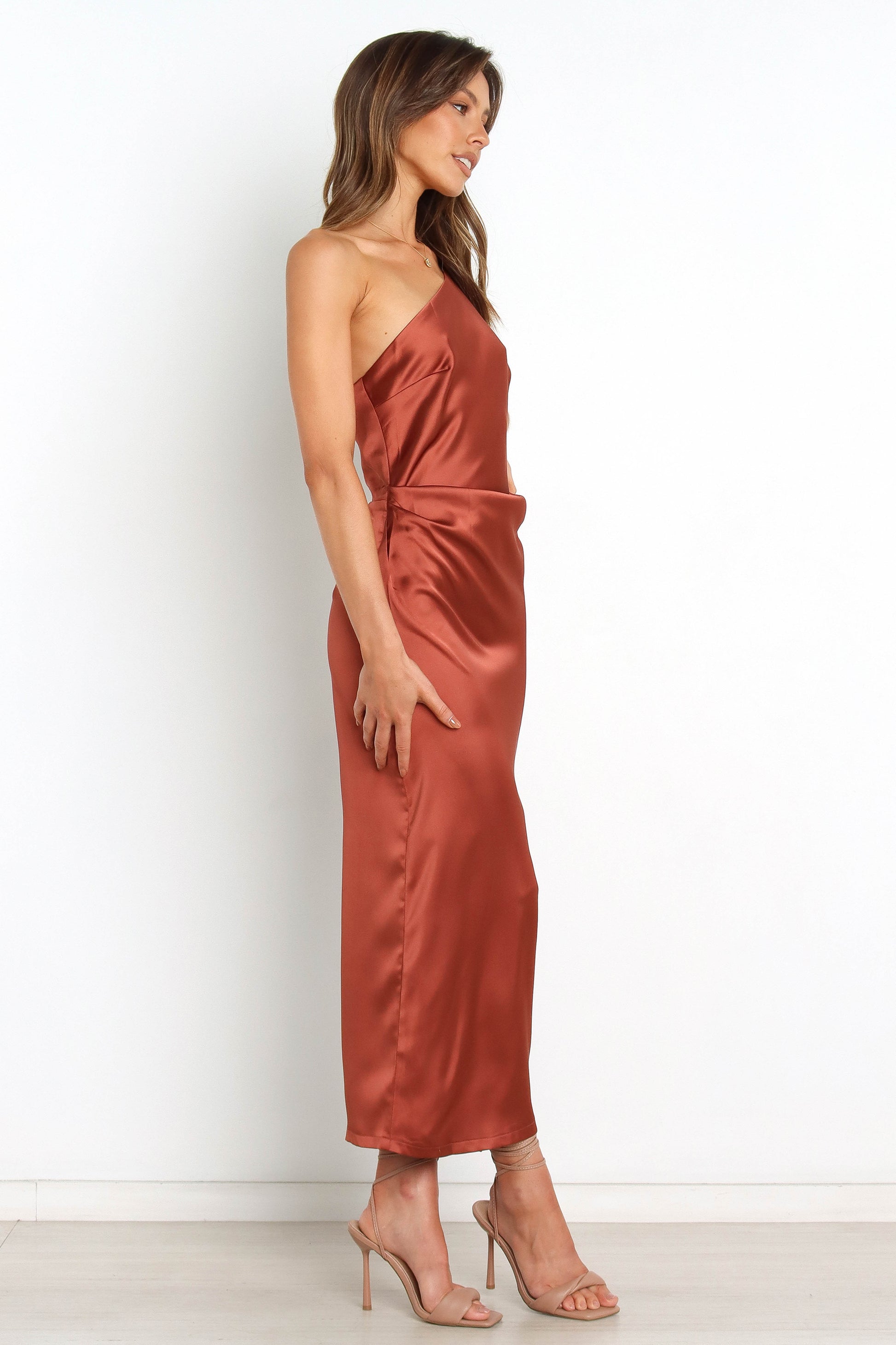 Luella Dress - Rust