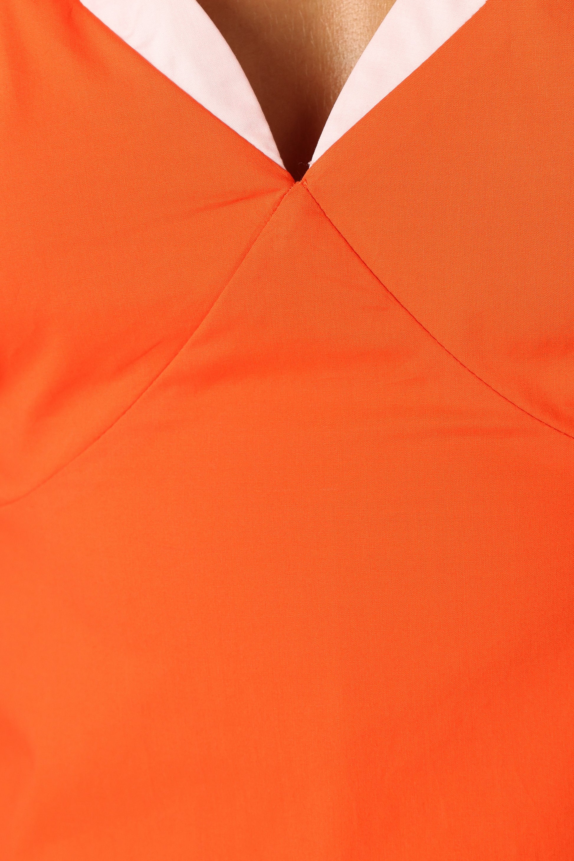 Lyle Mini Dress - Orange/Pink