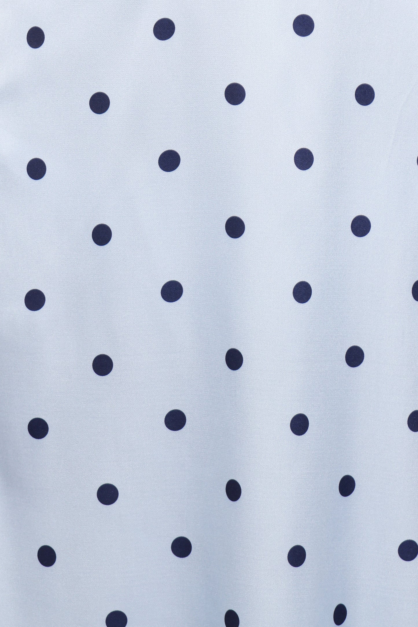 Manaris Off Shoulder Maxi Dress - Blue Polka Dot