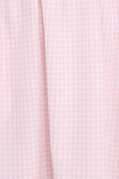 Margerie Halter Dress - Pink Gingham