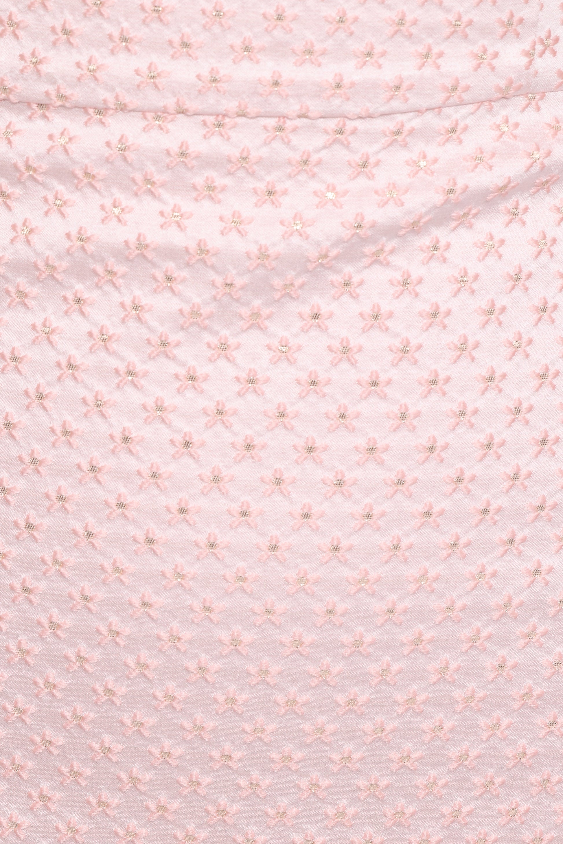 Marlene Mini Dress - Pink Rose Brocade