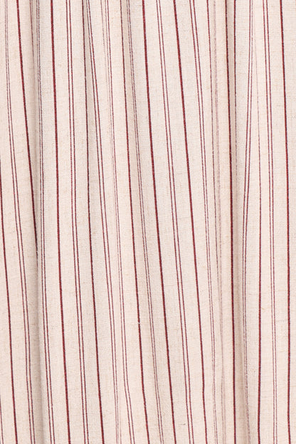 Martin Maxi Dress - Cherry Red Stripe