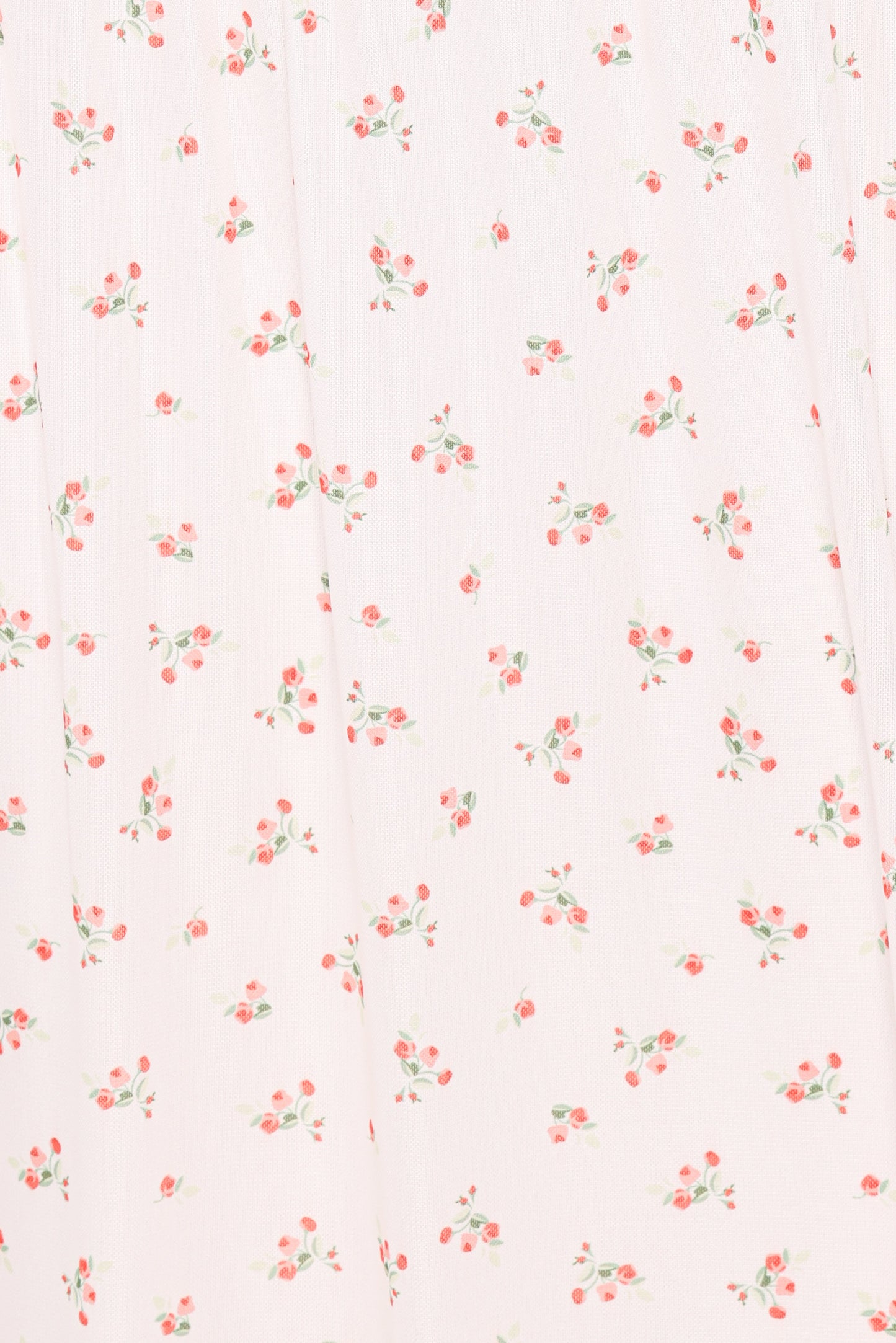 Mayven Maxi Dress - White Ditsy