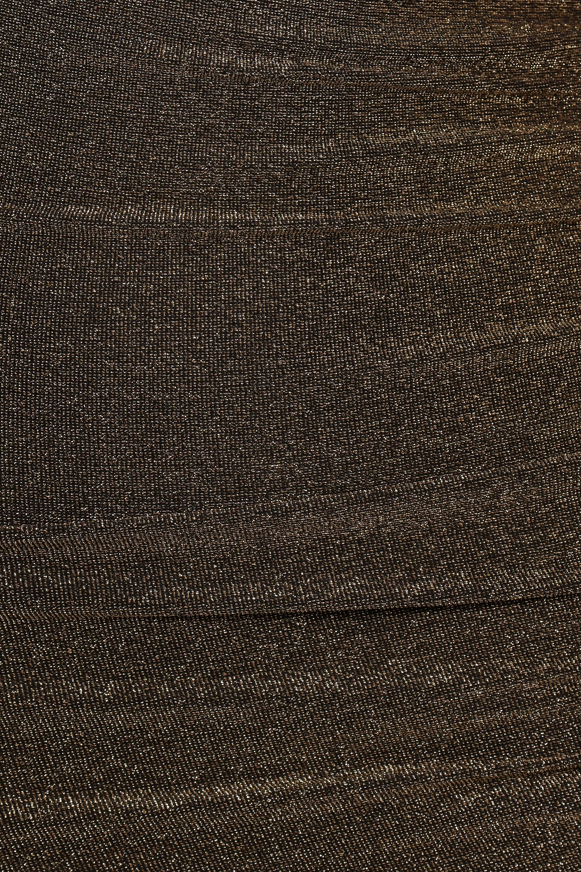 Mel Midi Dress - Black/Light Gold