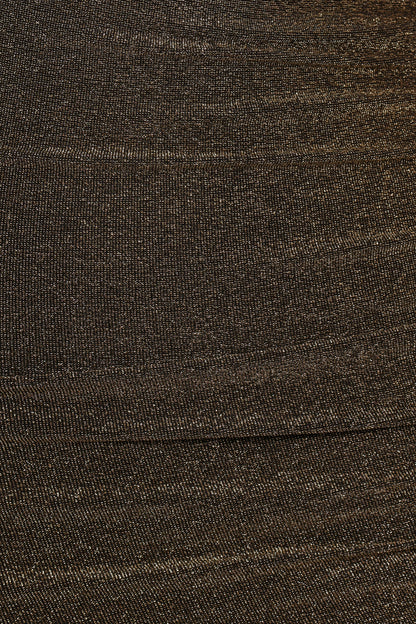Mel Midi Dress - Black/Light Gold