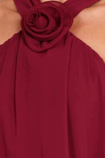 Melba Maxi Dress - Berry