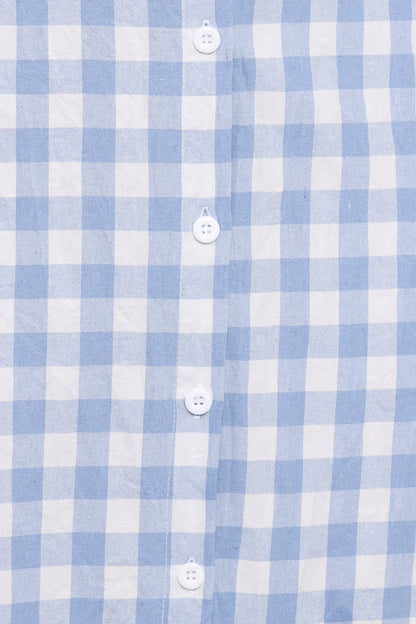 Menora Maxi Dress - Blue Gingham