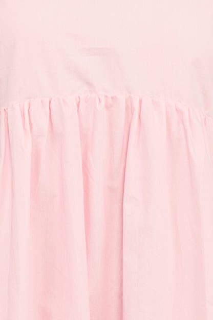 Micaela Long Sleeve Mini Dress - Pink
