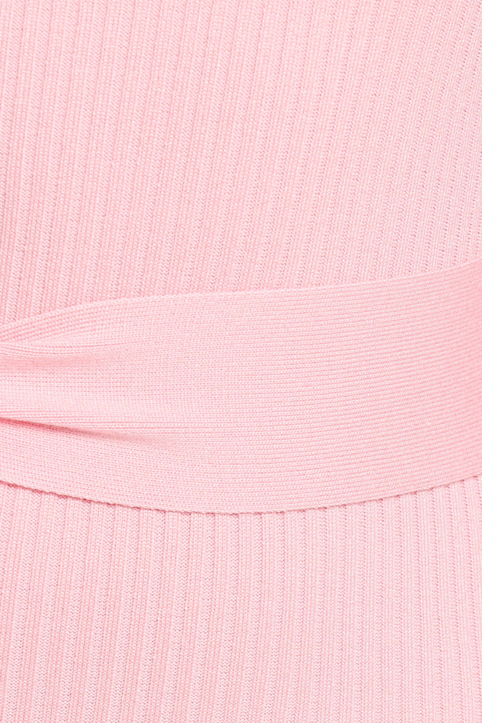 Milan Off Shoulder Midi Dress - Pink