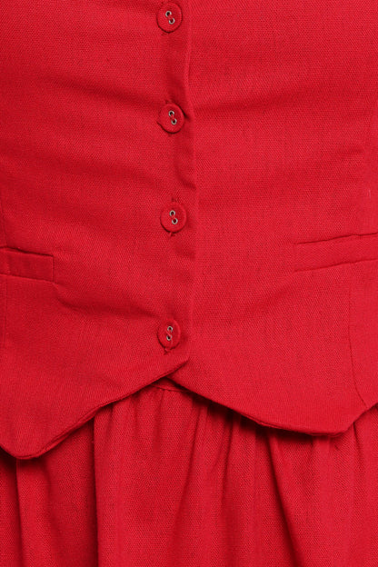 Milani Mini Dress - Red