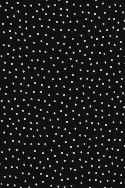 Mirae Maxi Dress - Black Polka Dot