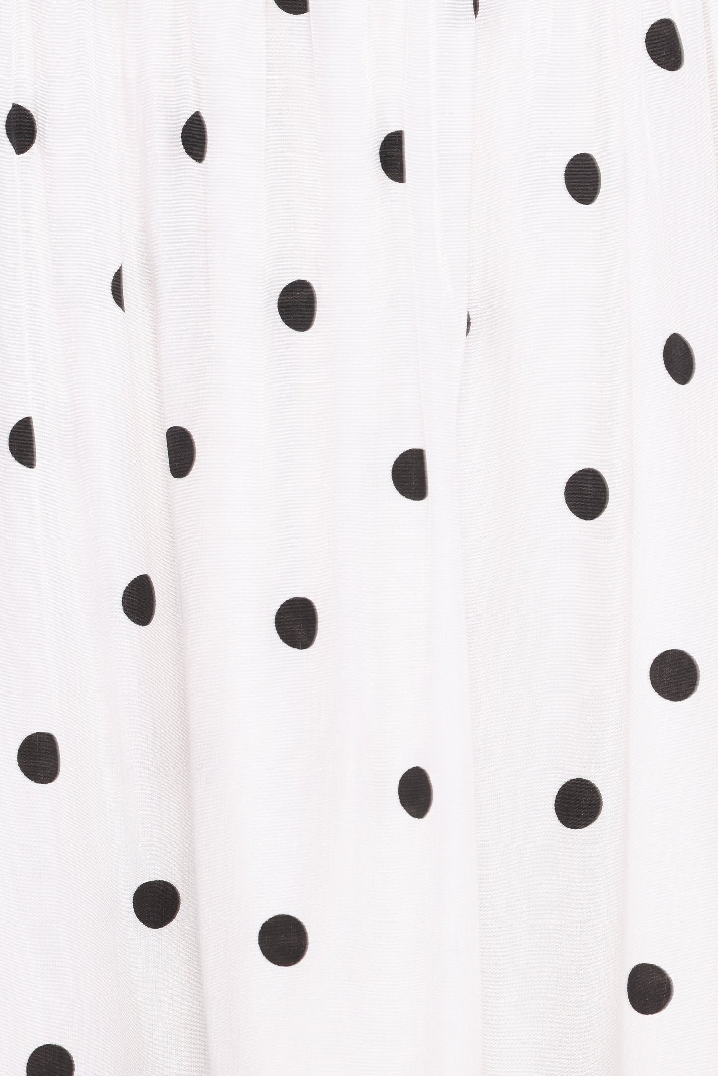 Mona Mini Dress - Black Polka
