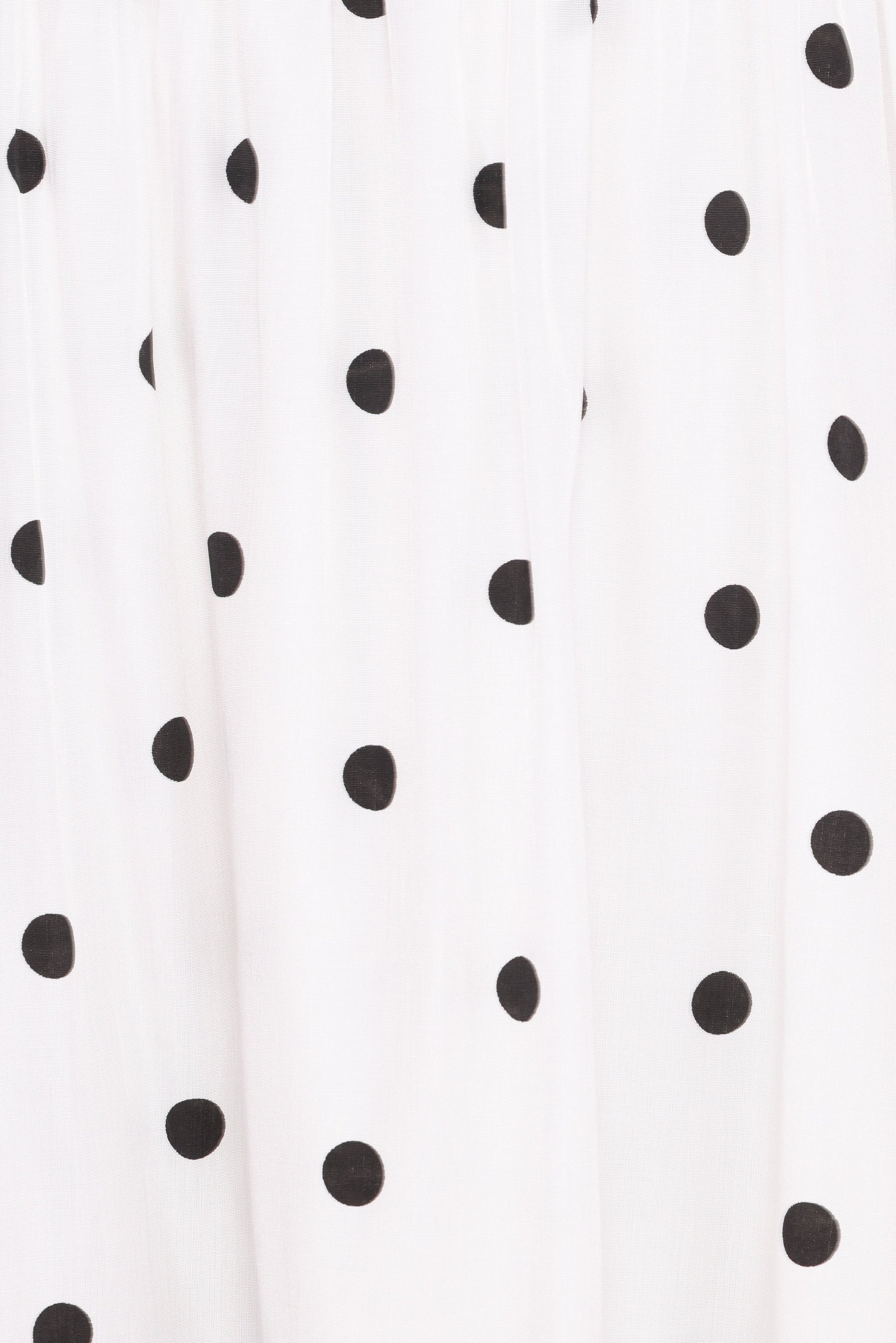 Mona Mini Dress - Black Polka