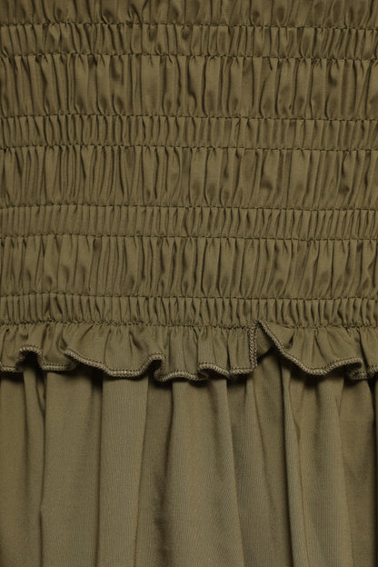 Nigella Maxi Dress - Olive Green