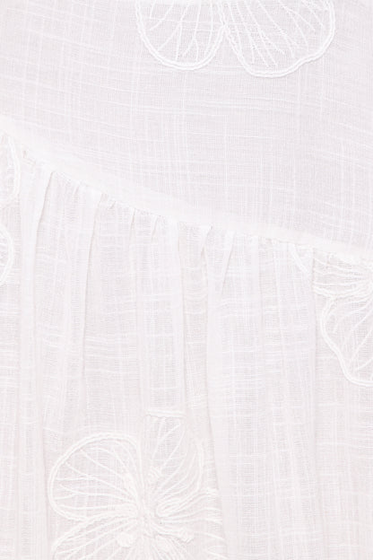 Olivea Midi Dress - White
