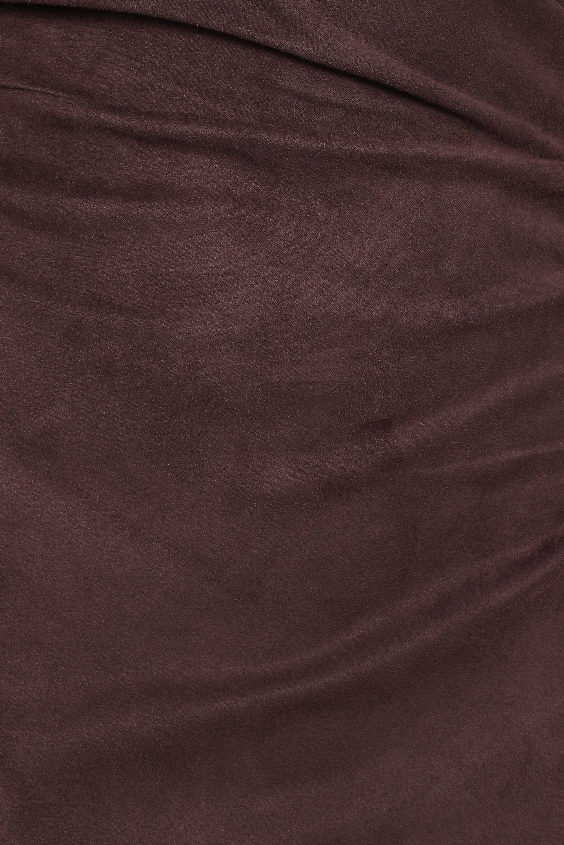Olympia Off Shoulder Maxi Dress - Chocolate