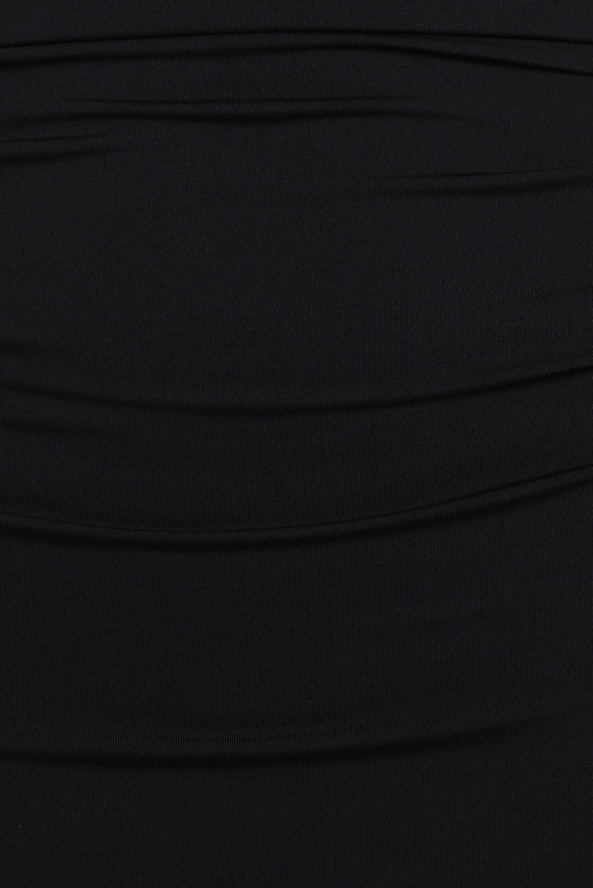 Ondine Off Shoulder Midi Dress - Black