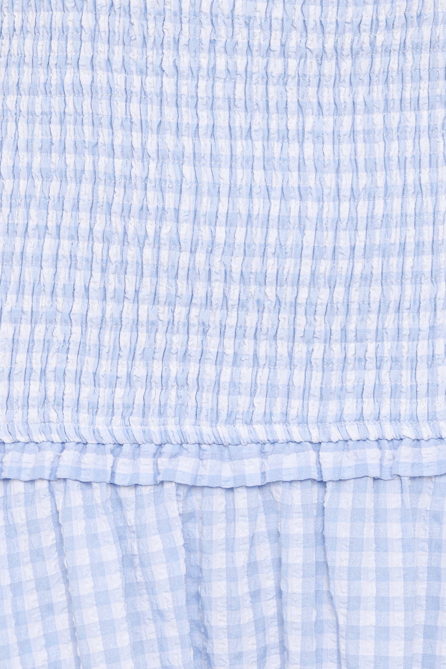 Parkway Maxi Dress - Blue Gingham