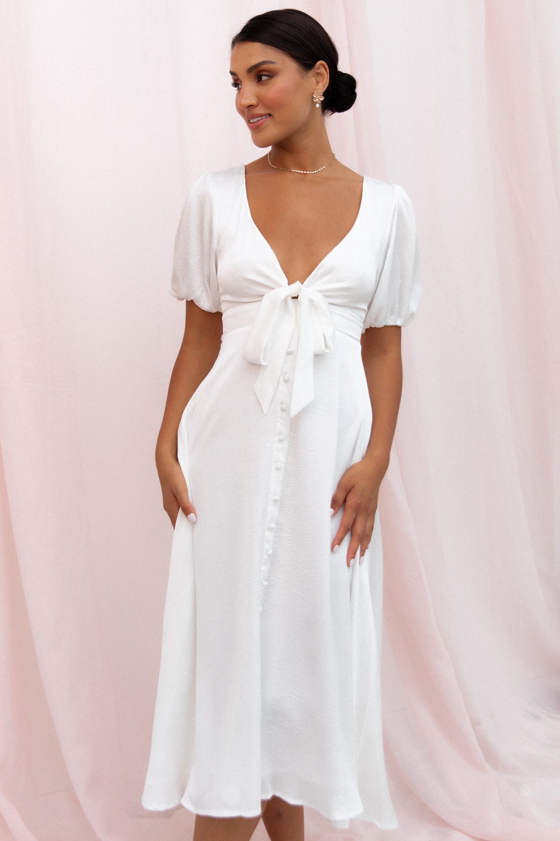 Piper Dress - White