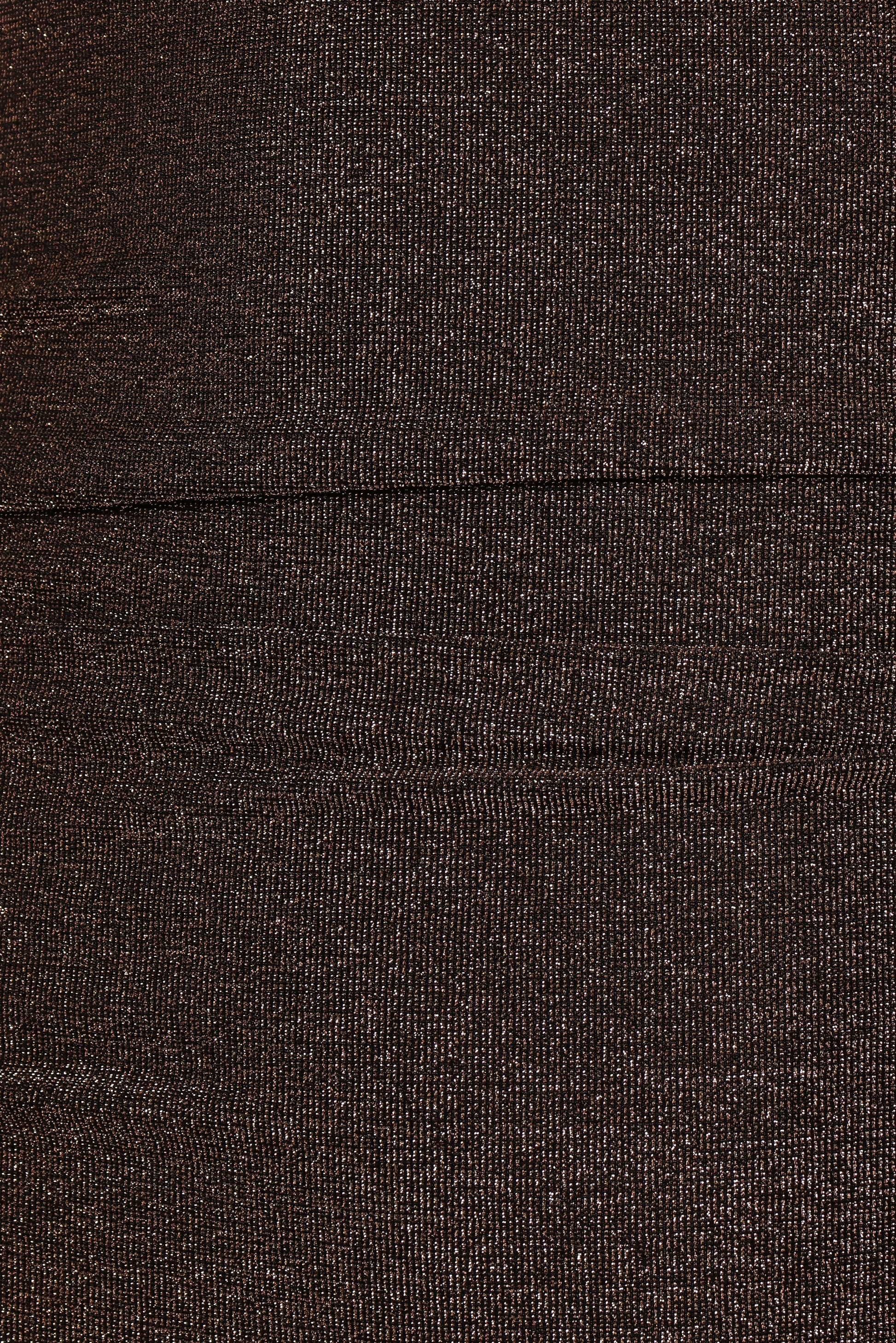 Priya Maxi Dress - Brown Shimmer
