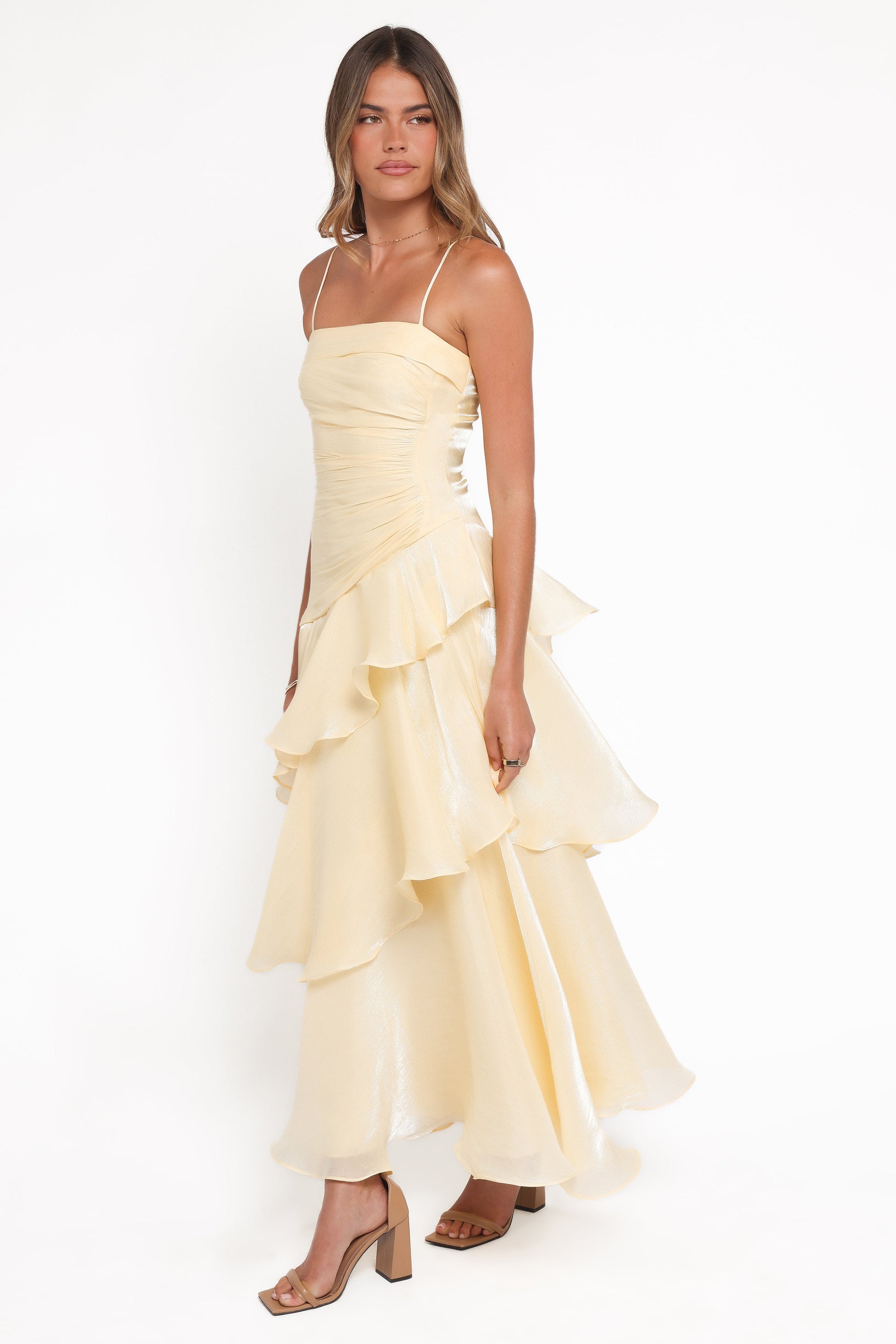 Rosalie Maxi Dress - Butter Yellow