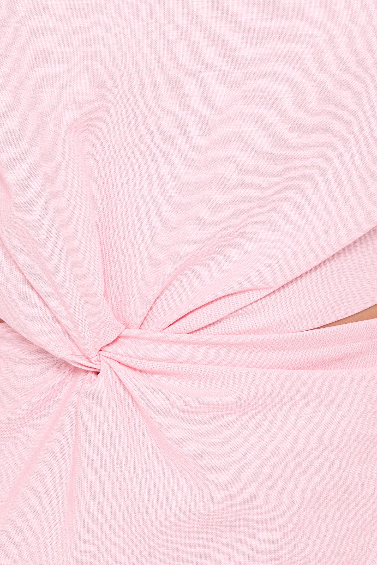 Samira One Shoulder Midi Dress - Pink