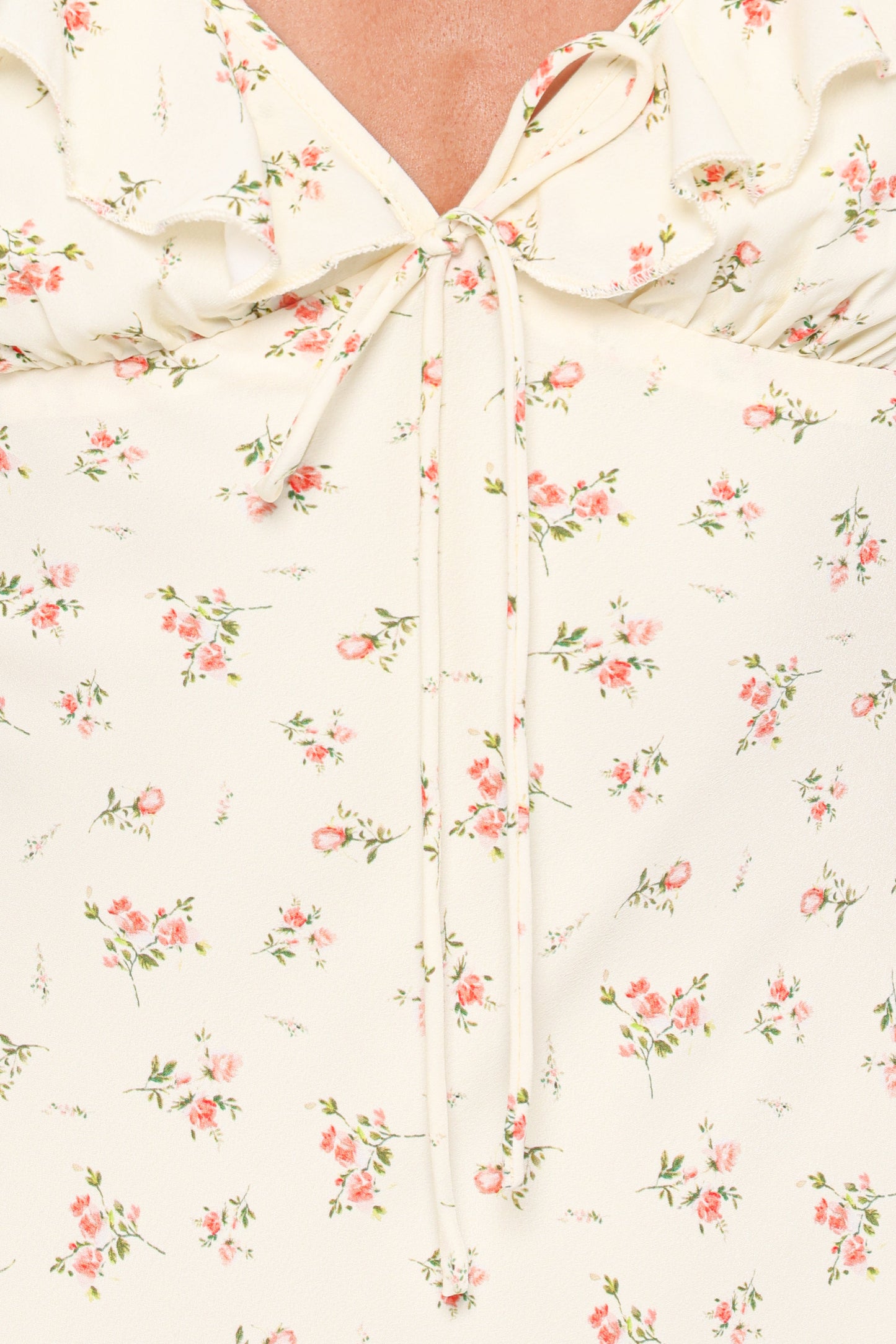 Sansa Midi Dress - Yellow Floral