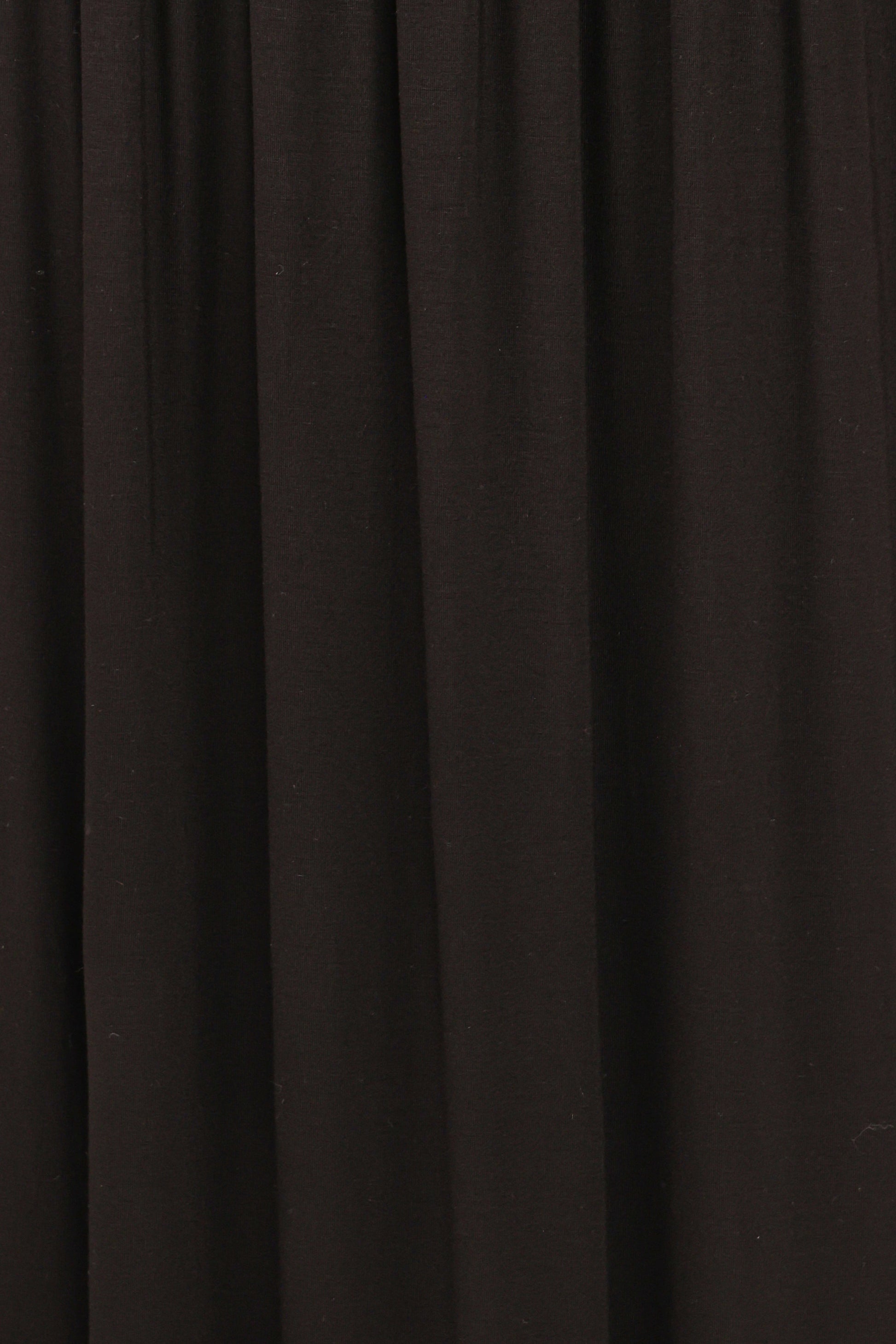 Shirley Long Sleeve Maxi Dress - Black