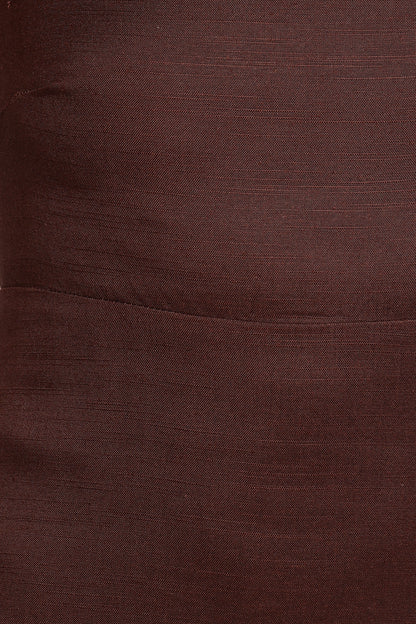 Skylar Midi Dress - Brown