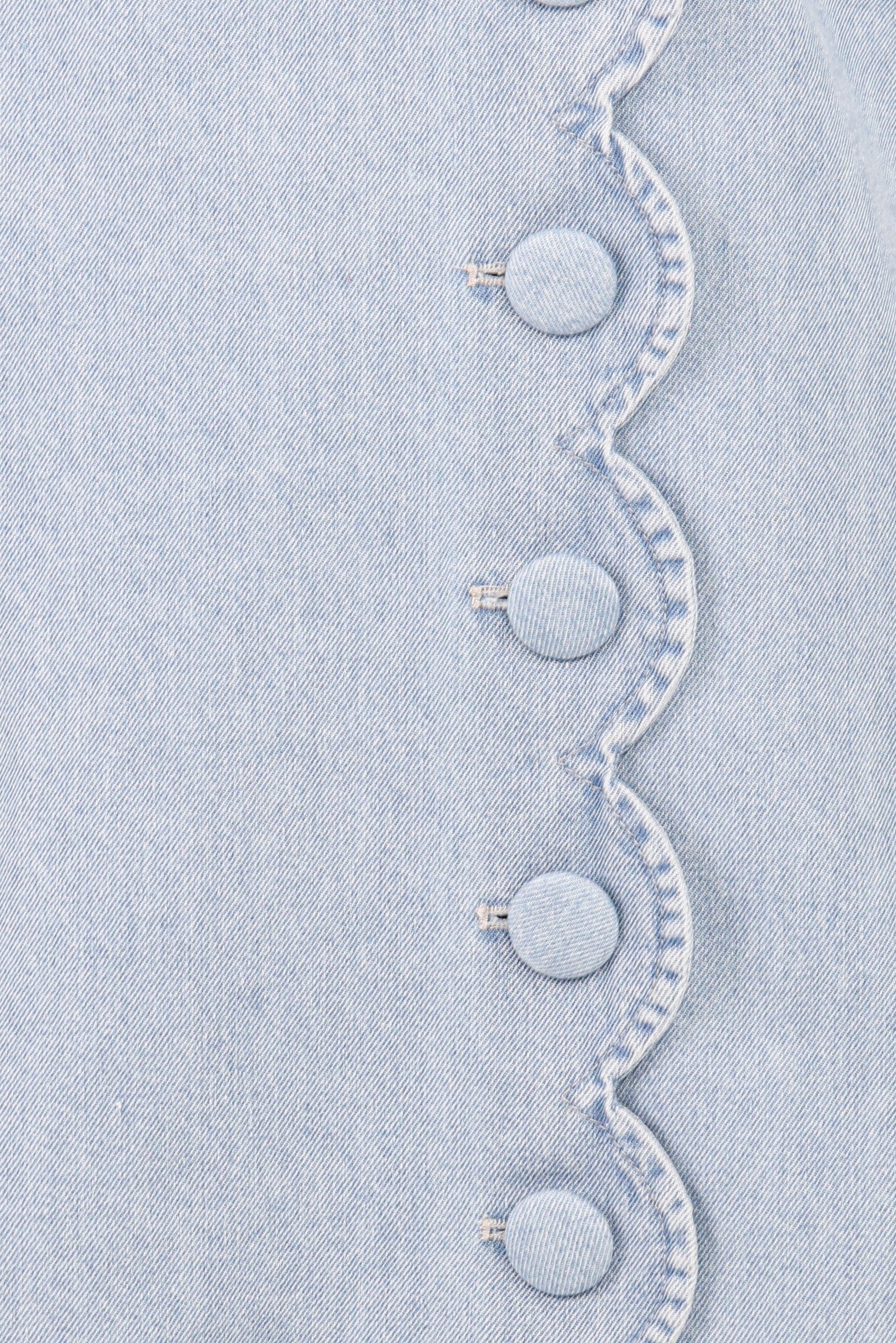 Sloane Mini Dress - Light Denim