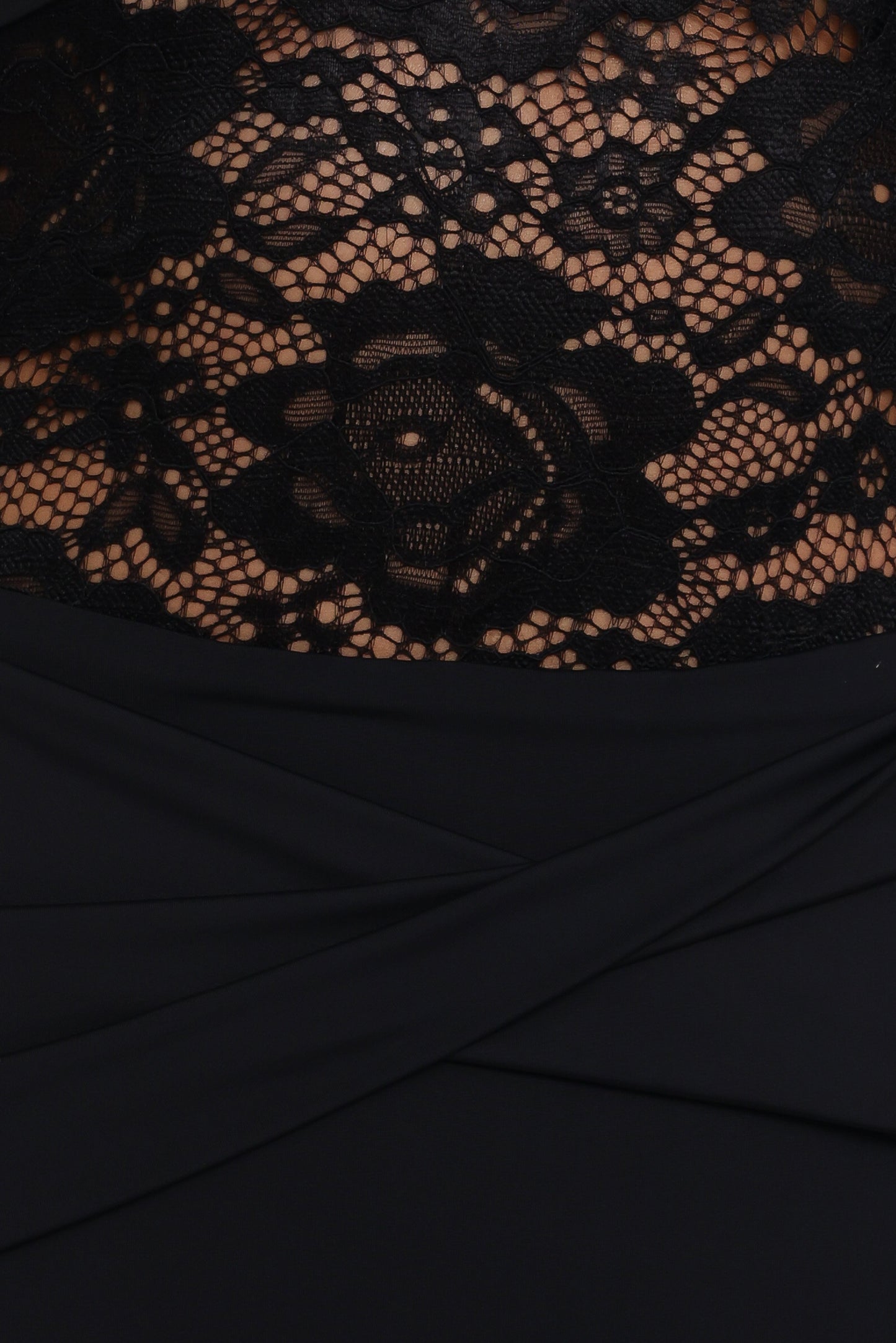 Tinashe Lace Midi Dress - Black