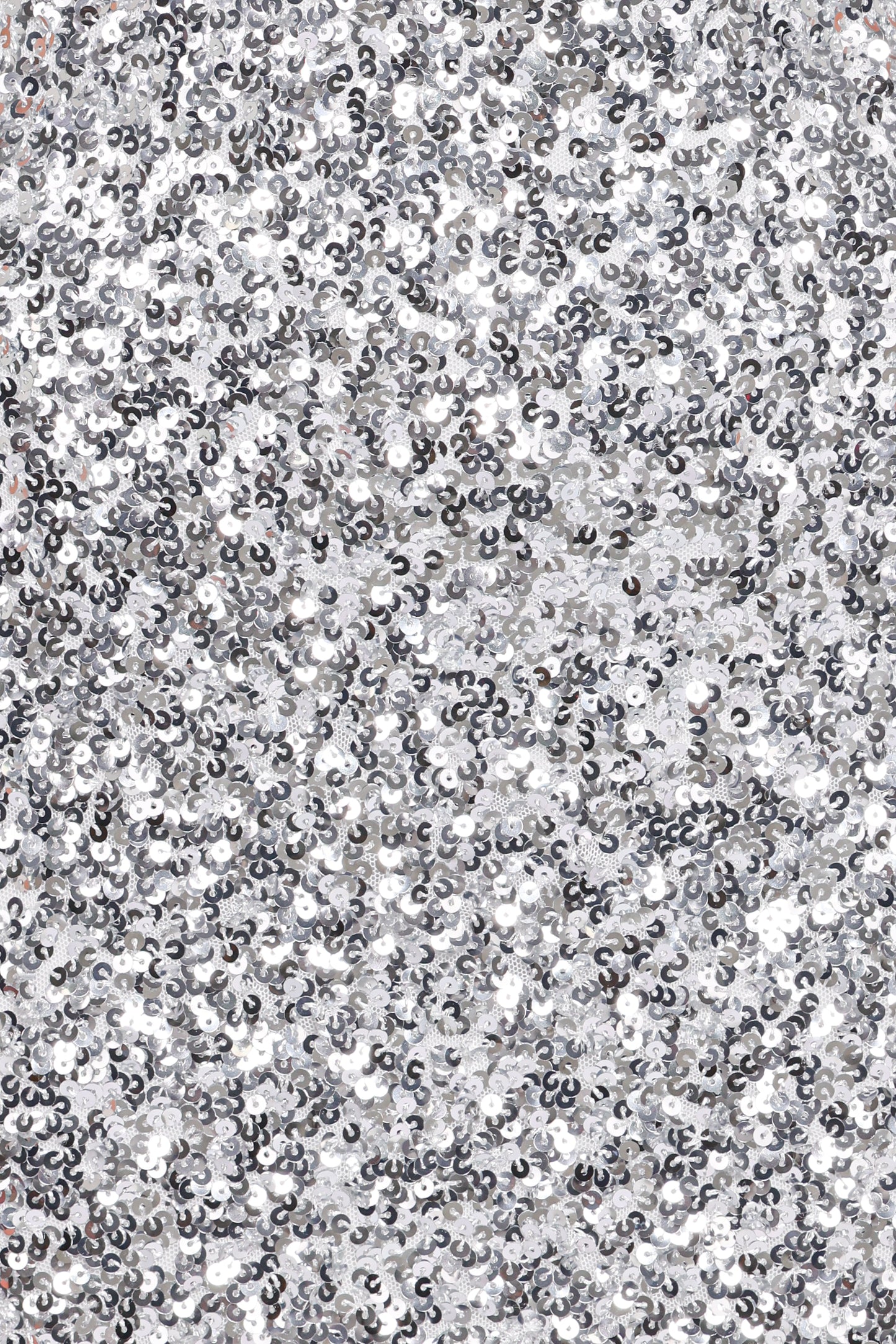 Tory Off Shoulder Sequin Mini Dress - Silver