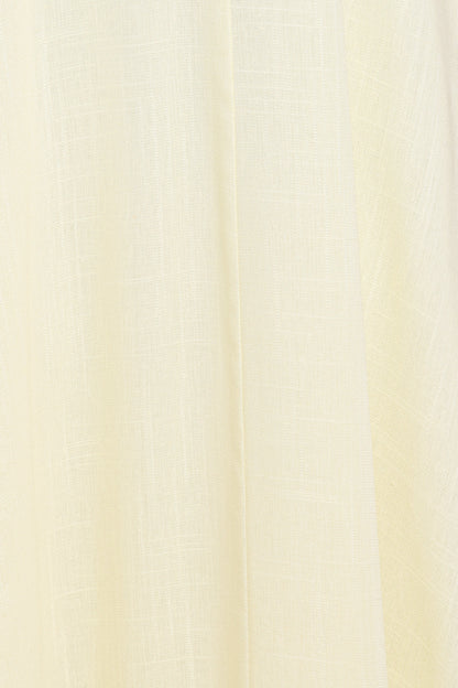 Valara Tie Shoulder Maxi Dress - Butter Yellow