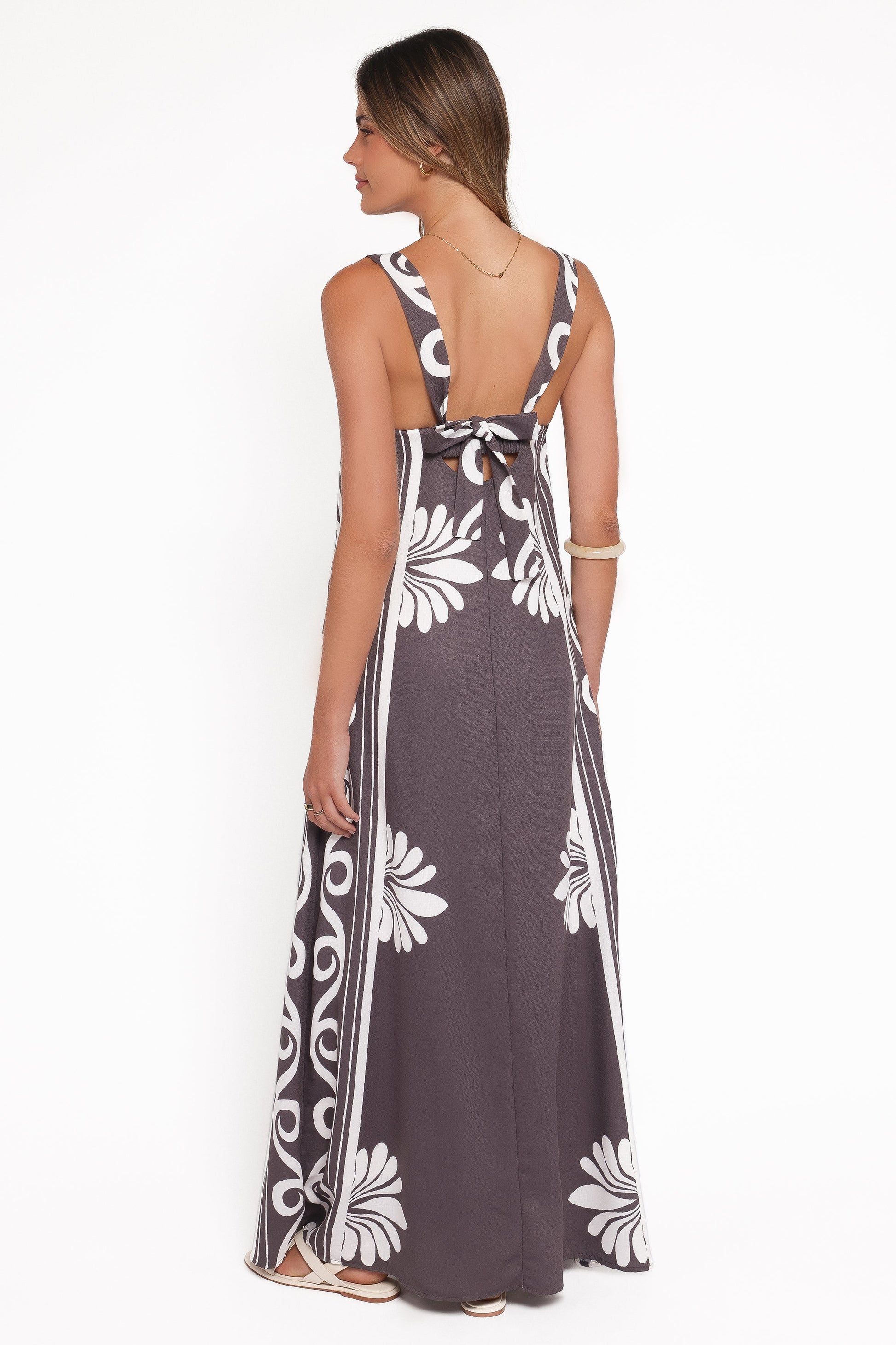 Valeria Maxi Dress - Espresso